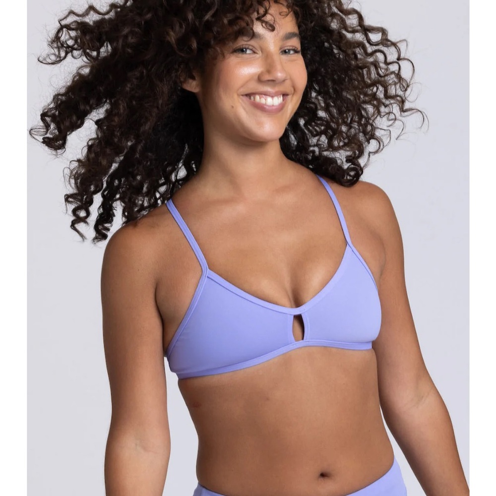 Jolyn Lavender Bikini Top S